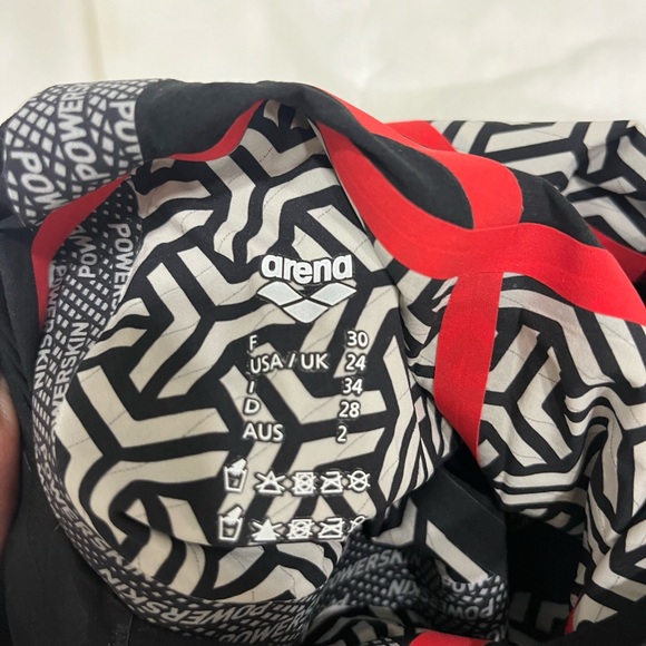 Carbon Glide Arena Size 24 (closed back) competition swimsuit - Picture 3 of 3